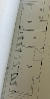 Floor plan for duplex at Mountain View Hyde Park