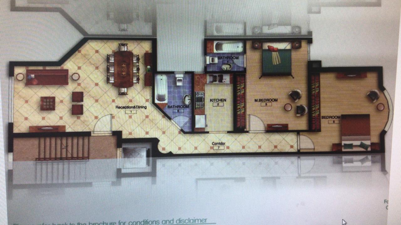 Floor plan for apartment at Mountain View Hyde Park