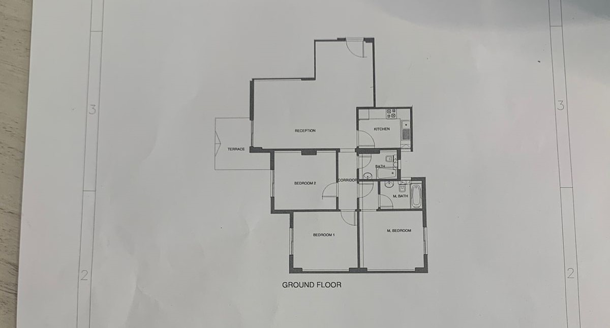 Floor plan for apartment at Mountain View iCity October