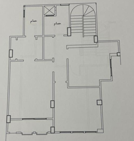 Floor plan for duplex at Green Square