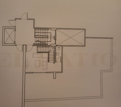 Floor plan for penthouse at El Patio Oro