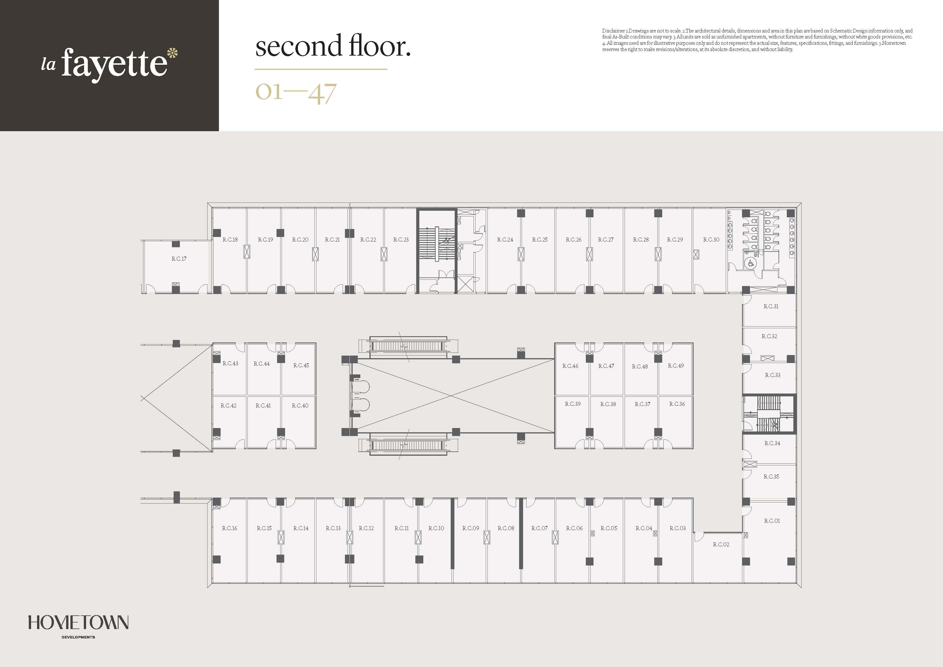 Floor plan for  at La Fayette Village
