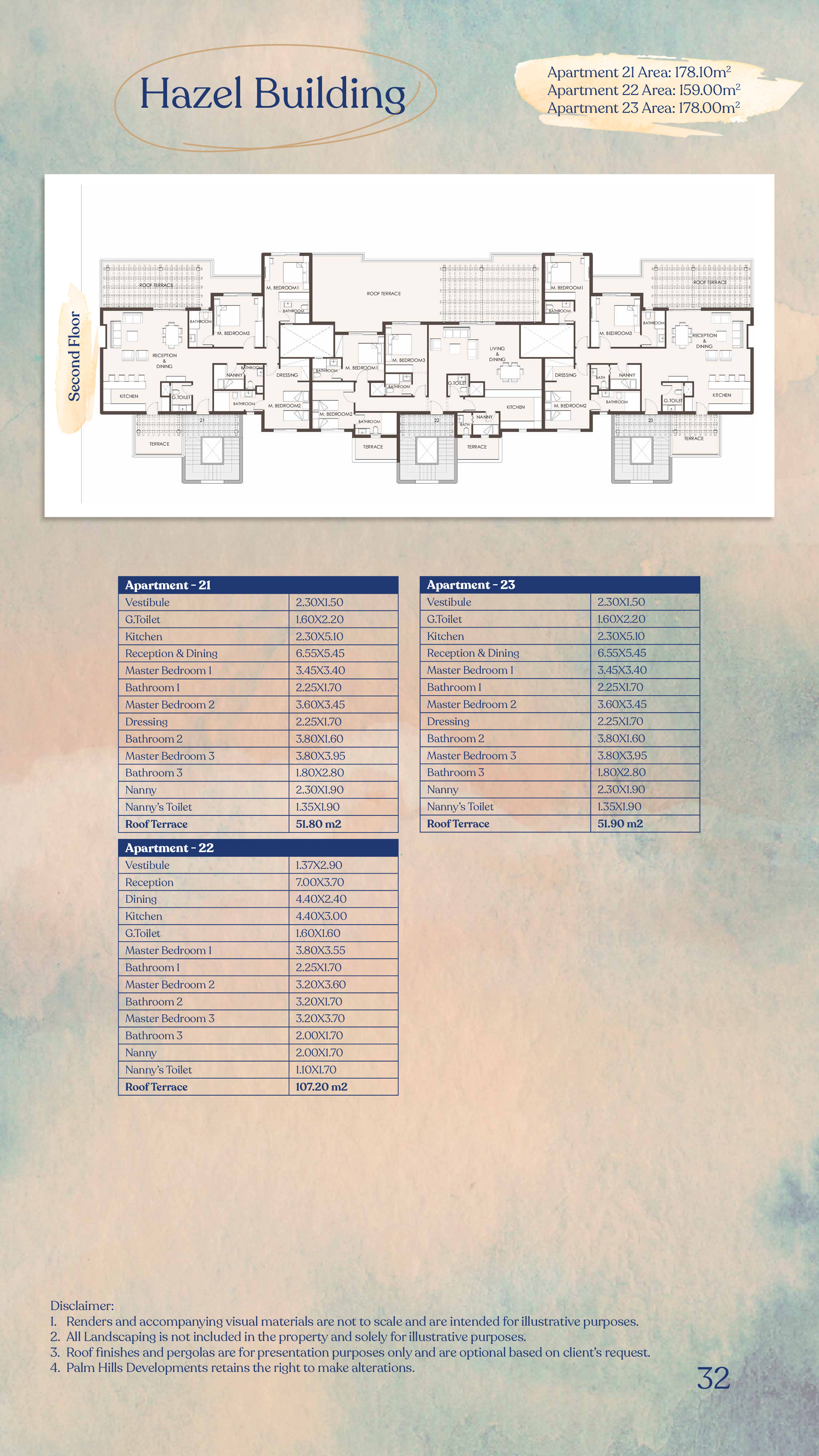 Floor plan for chalet at Hacienda West