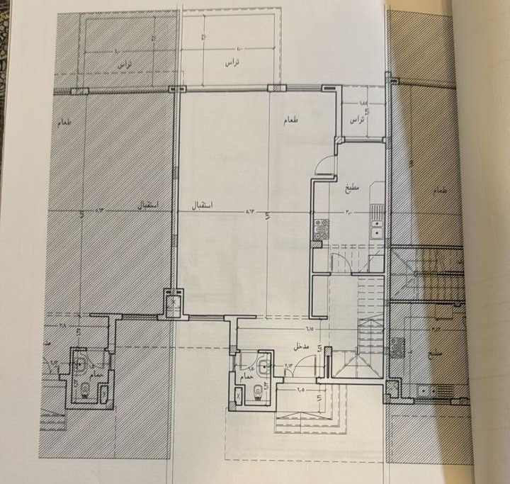 Floor plan for townhouse at Grand Heights