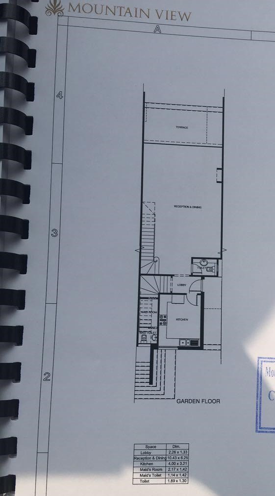 Floor plan for villa at Mountain View ICity New Cairo