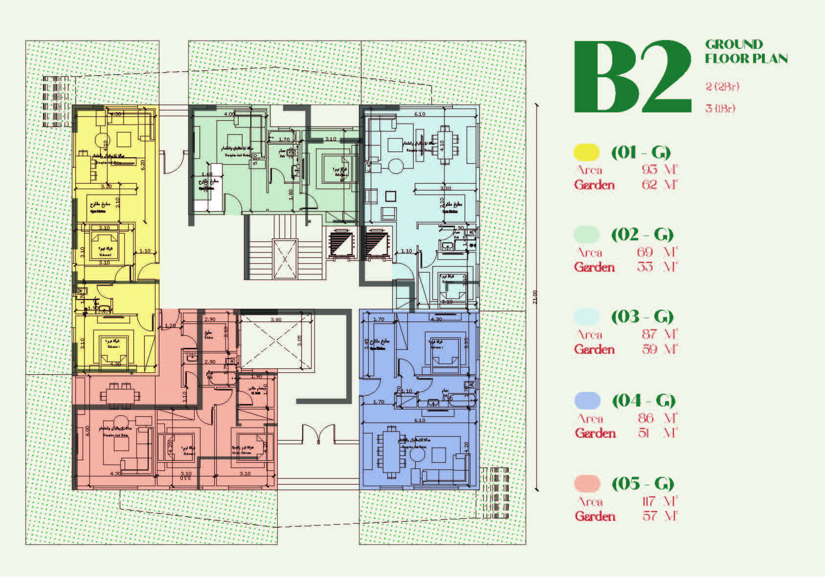 Floor plan for apartment at Belva
