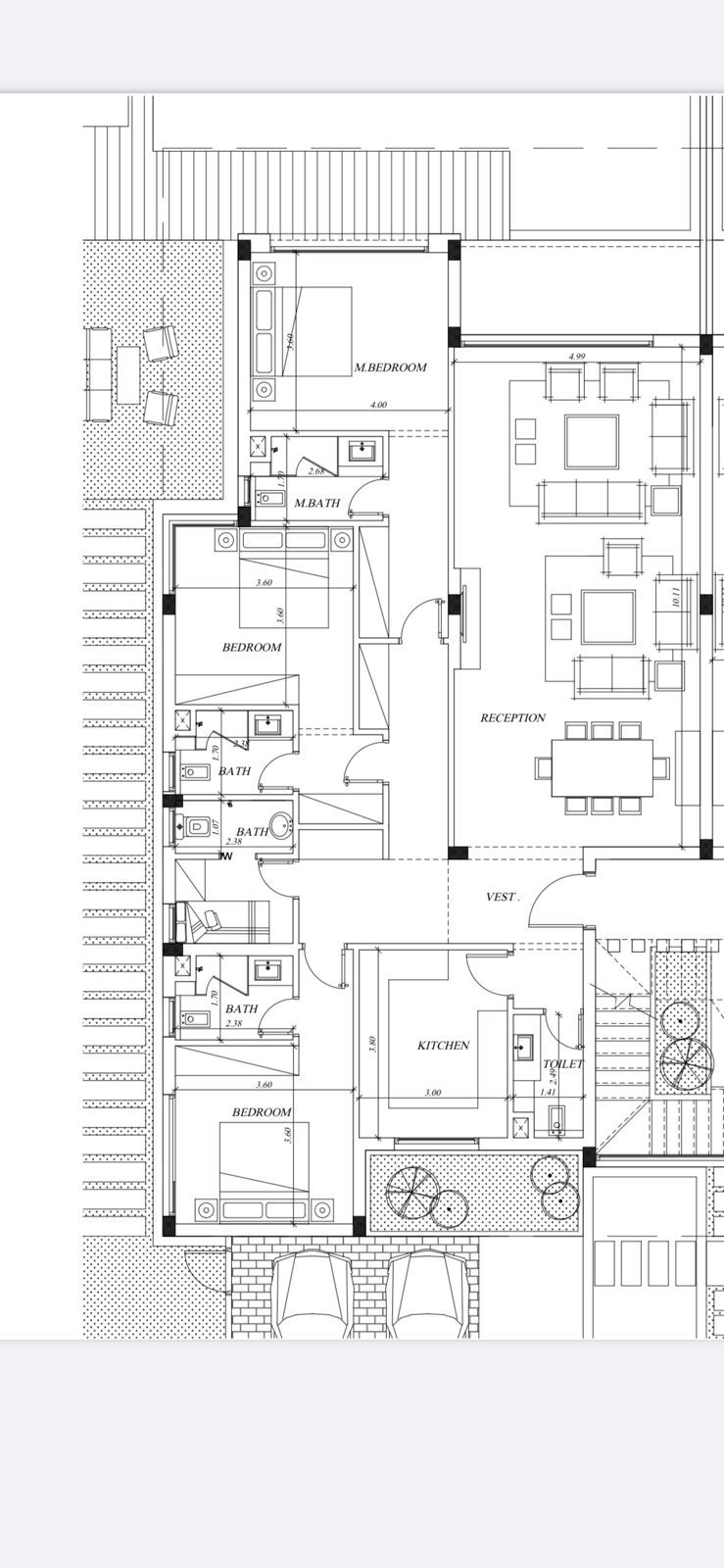 Floor plan for  at Palm Hills New Cairo