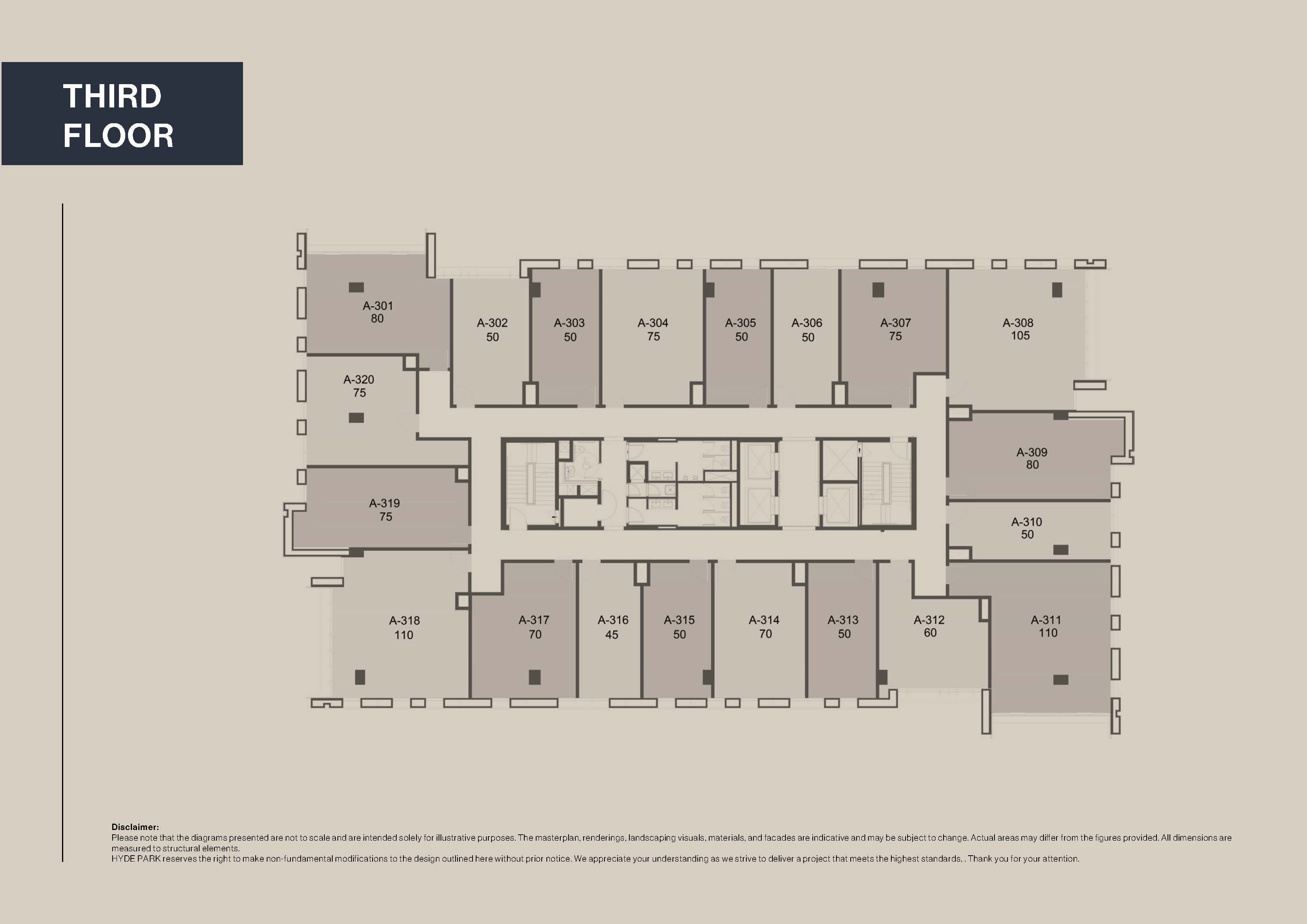 Floor plan for  at Hyde Park Business District