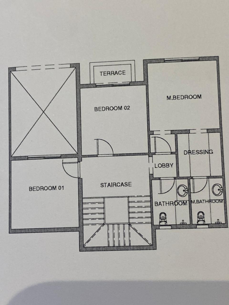 Floor plan for duplex at Mountain View ICity New Cairo