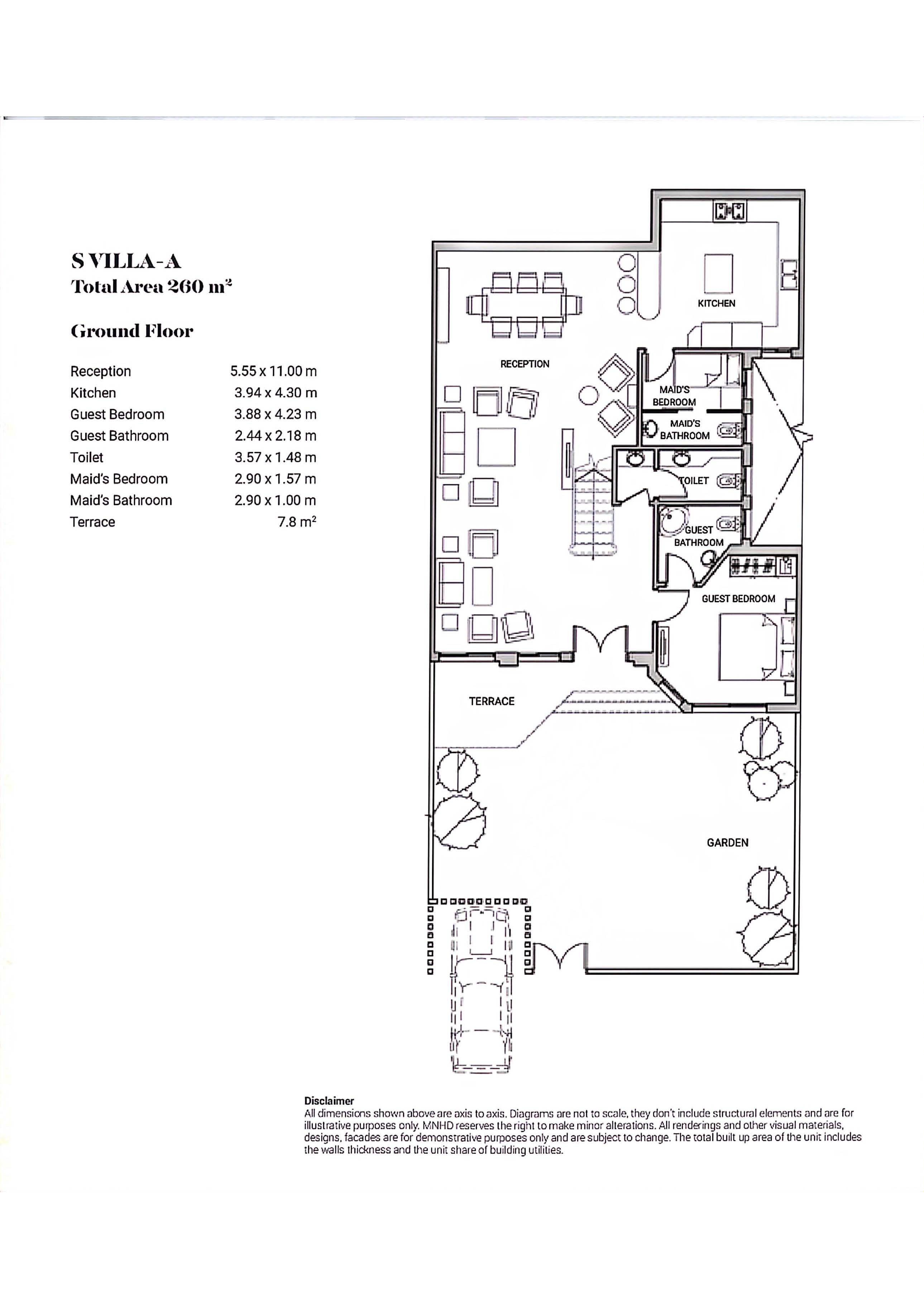 Floor plan for duplex at Sarai
