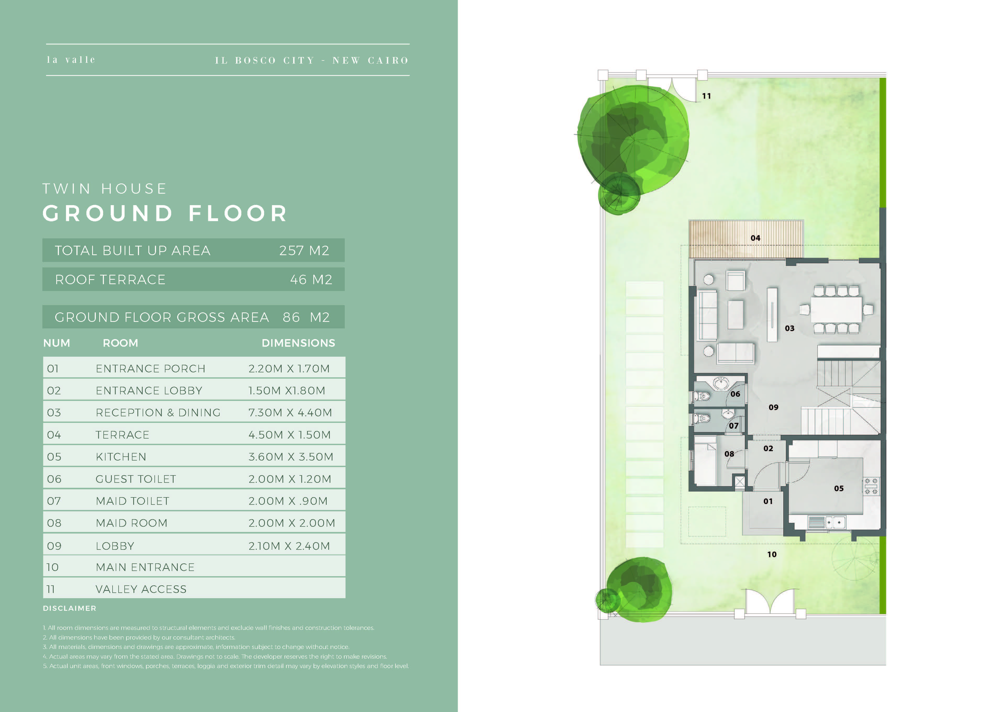 Floor plan for  at Il Bosco City
