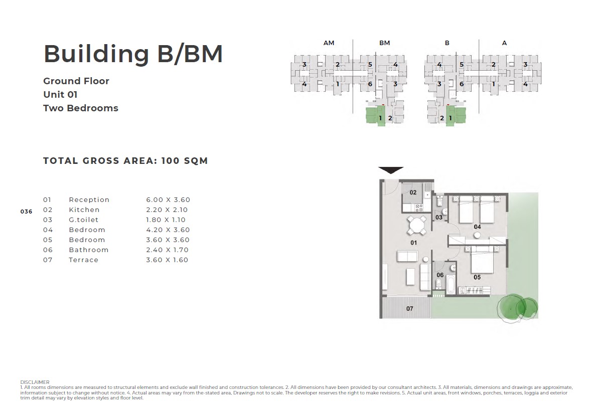 Floor plan for apartment at Il Bosco City