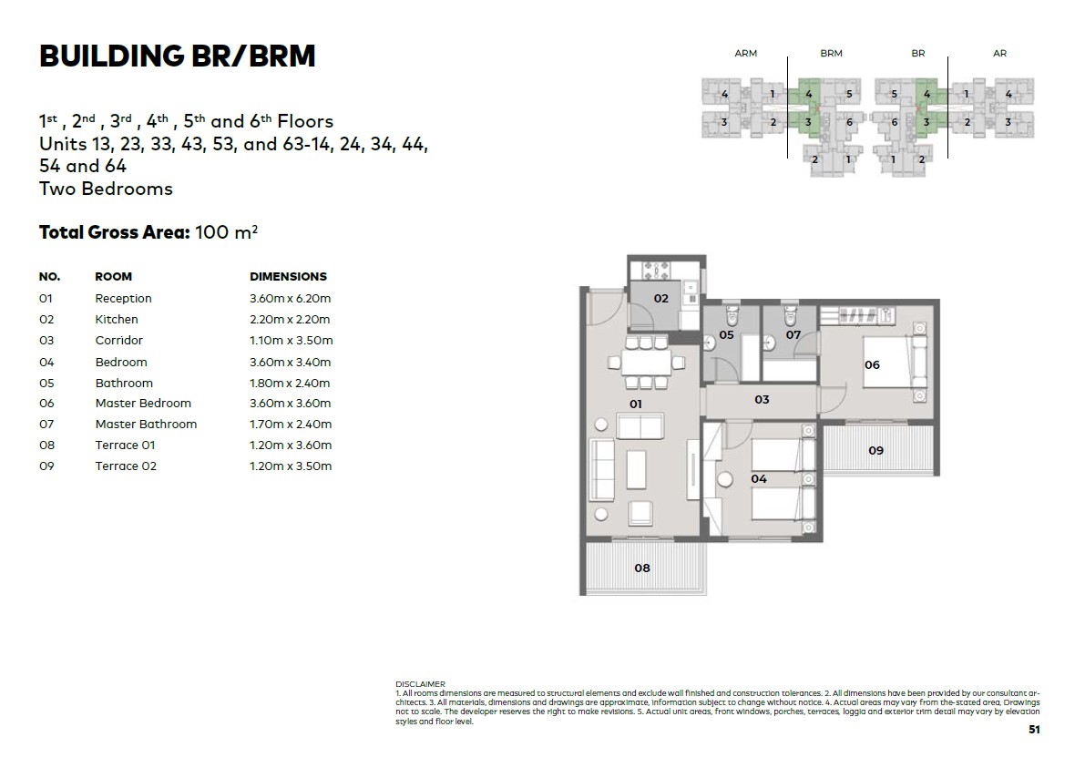Floor plan for apartment at Il Bosco City