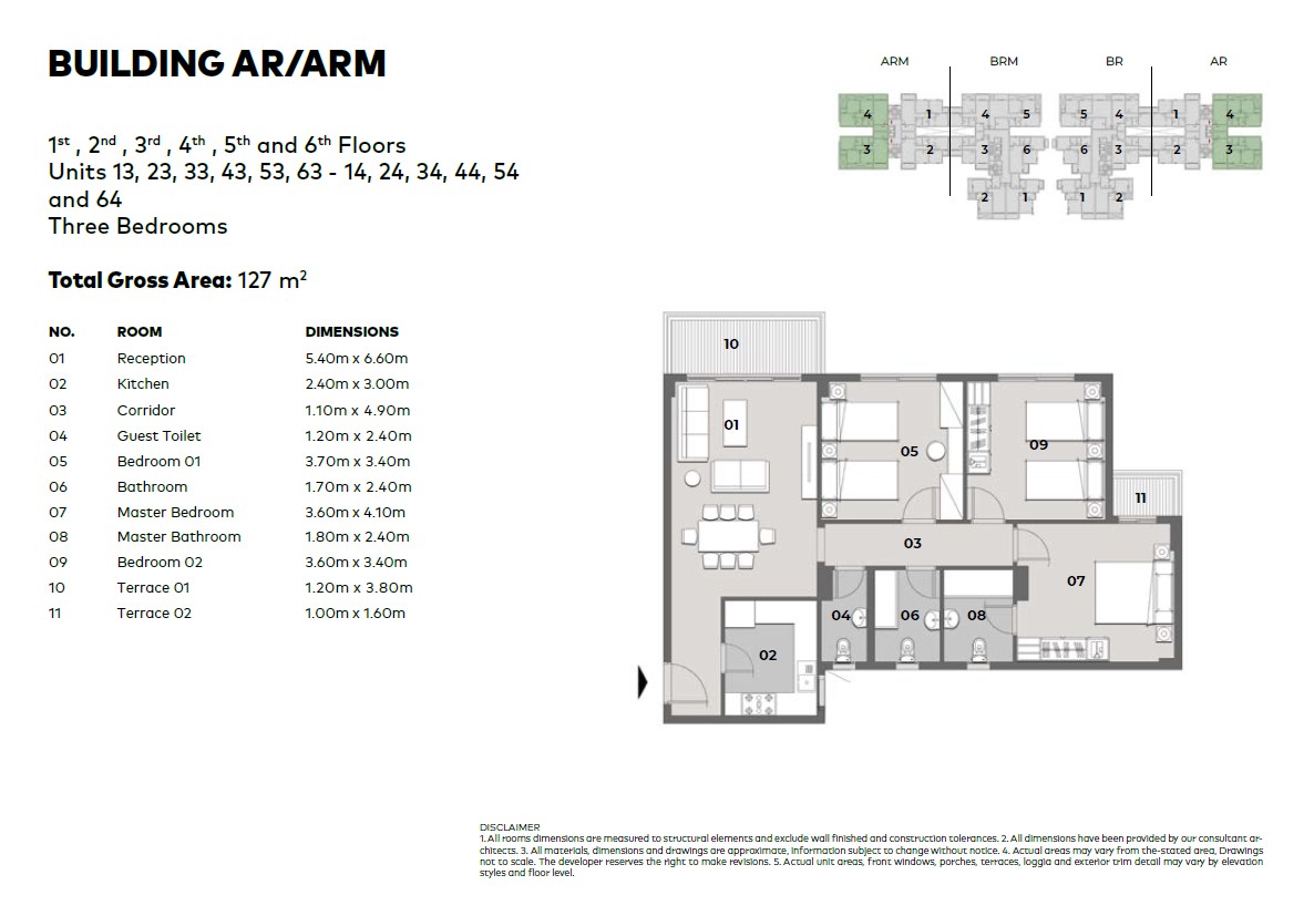 Floor plan for apartment at Il Bosco City