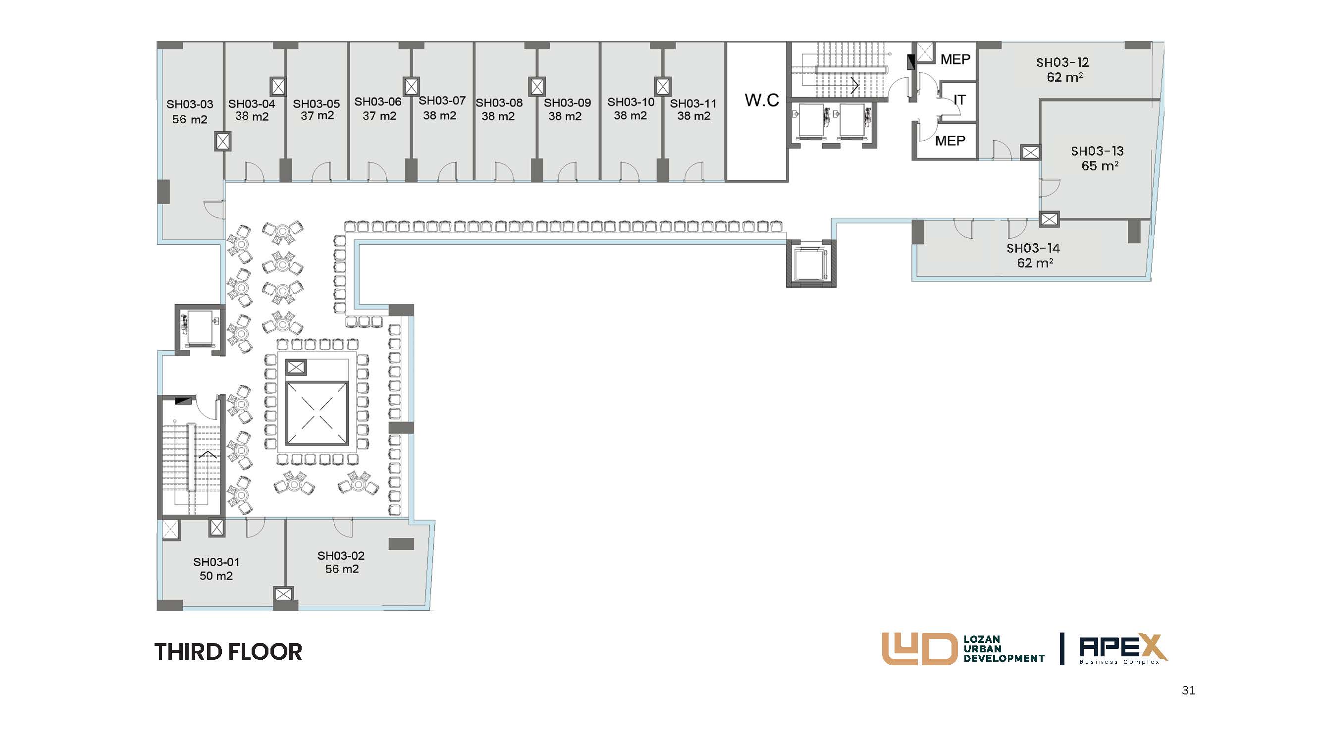 Floor plan for  at Apex Business Complex