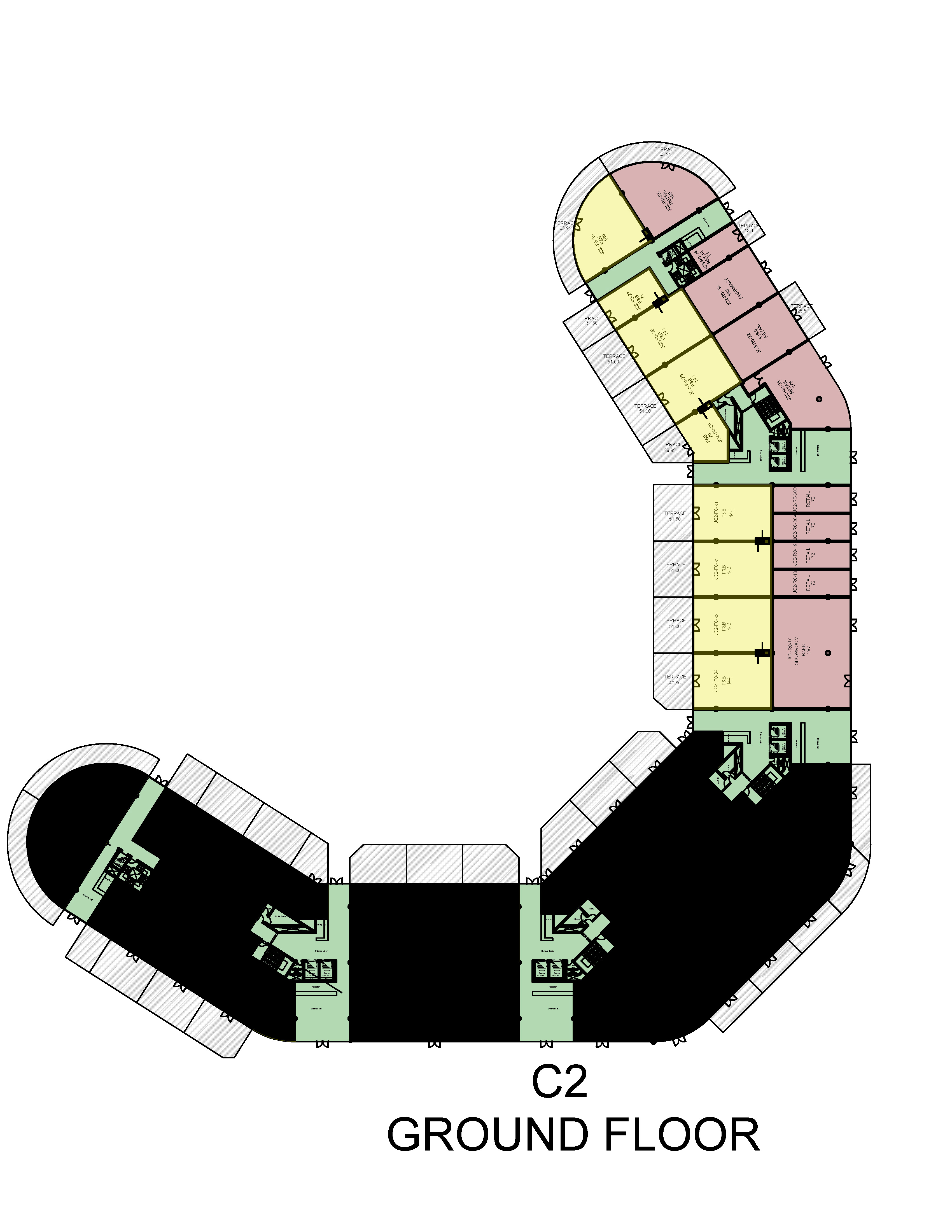 Floor plan for  at Jazebeya