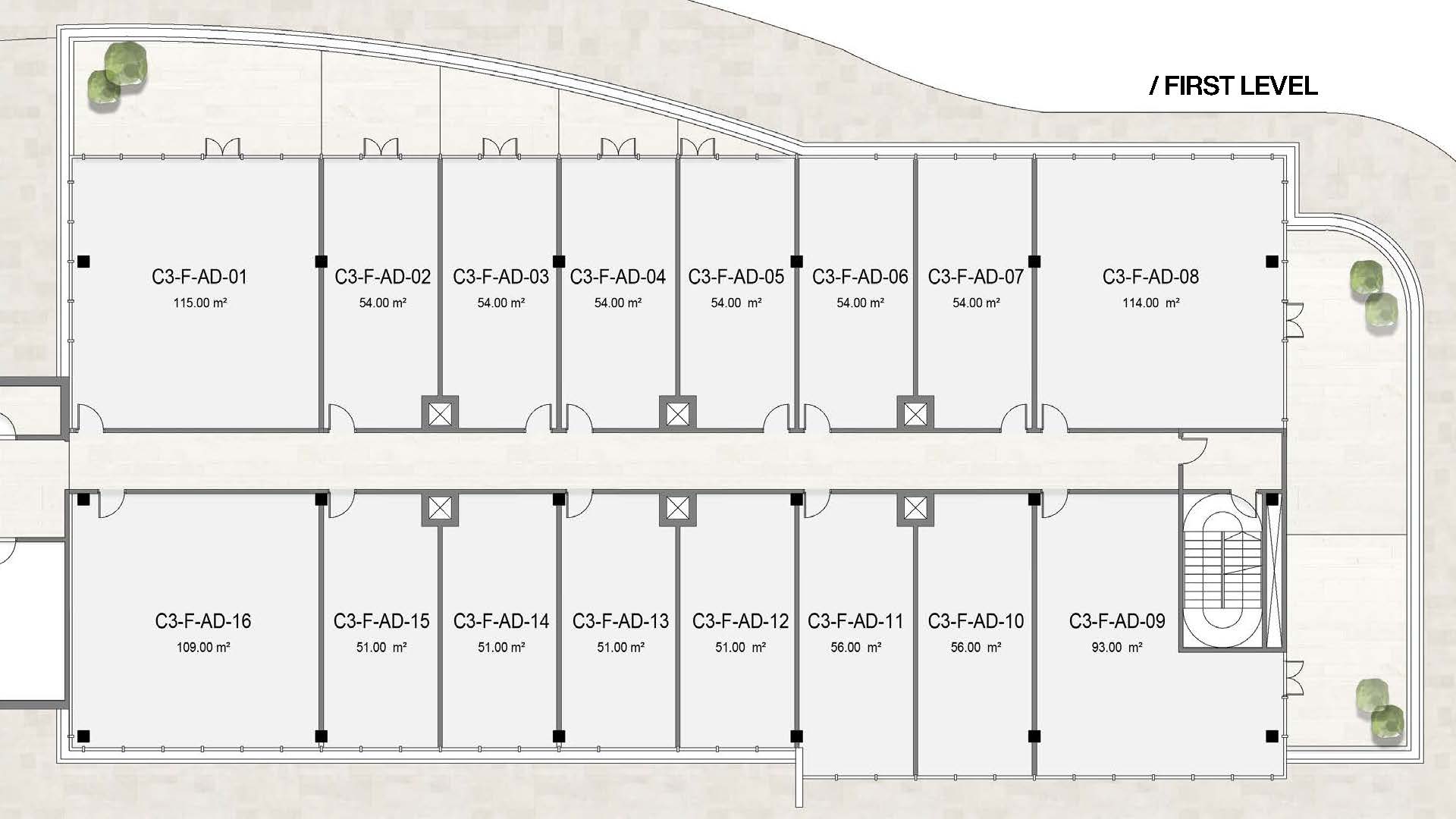 Floor plan for  at Nmq