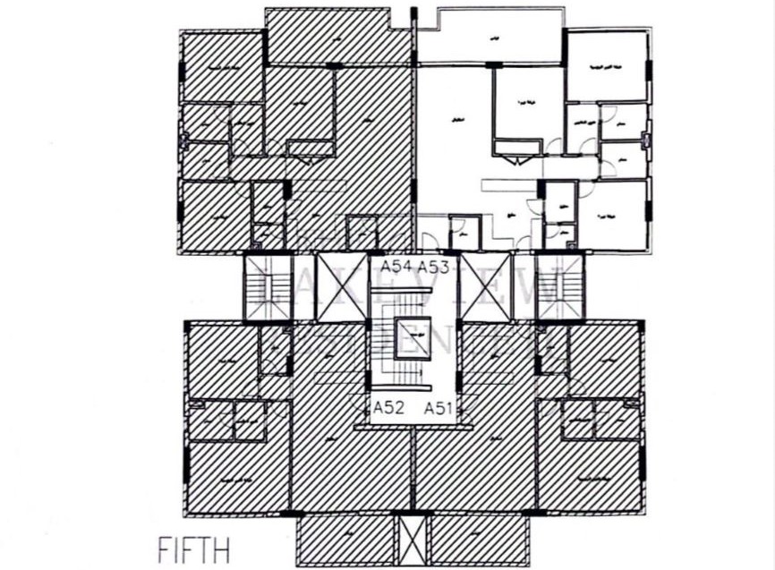 Floor plan for apartment at Lake view Residence 2