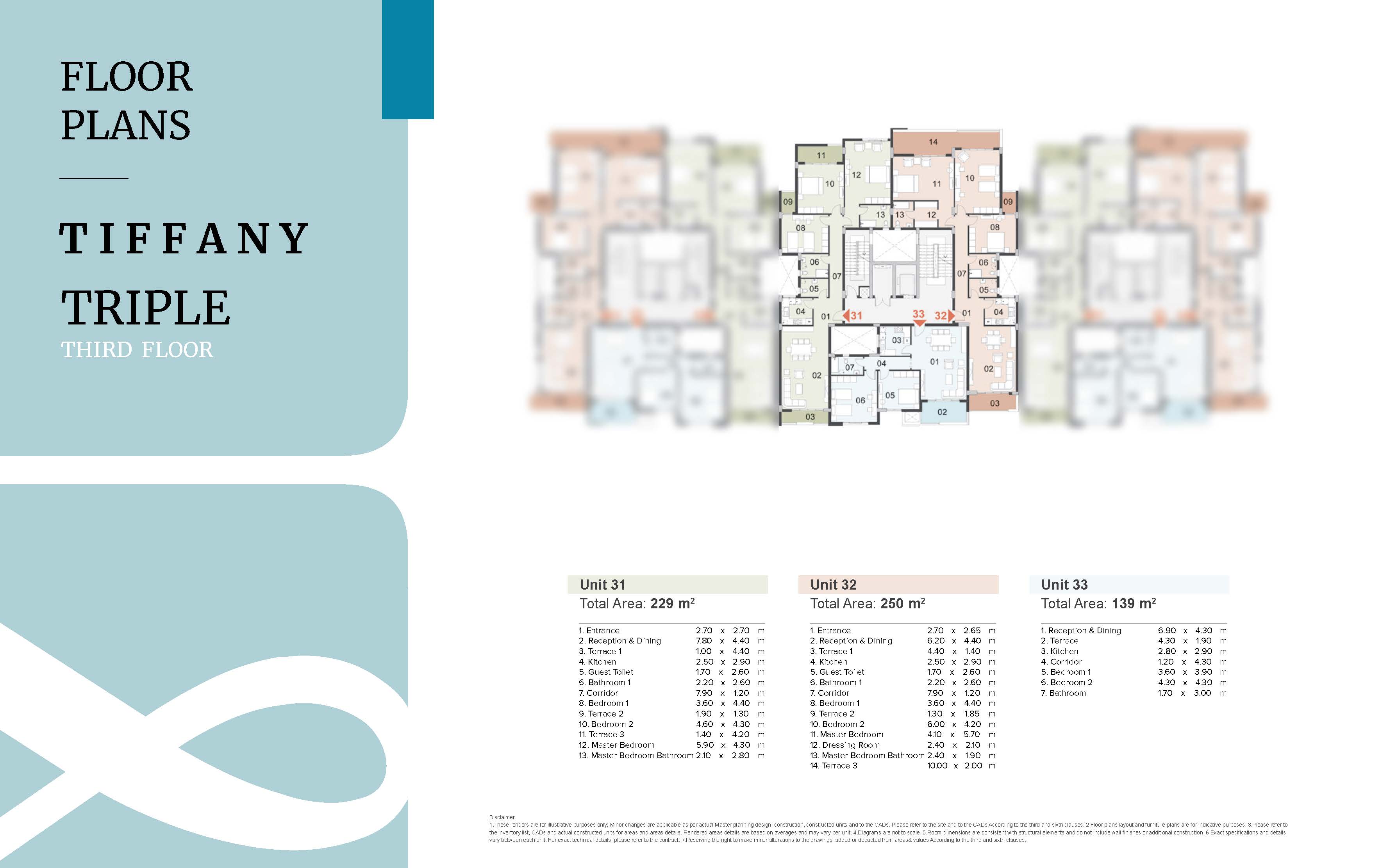 Floor plan for apartment at Mazarine