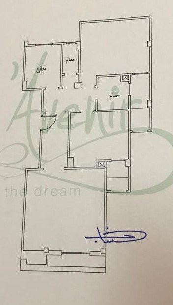 Floor plan for apartment at L’Avenir