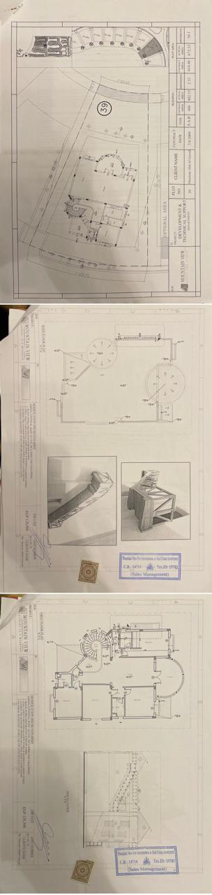 Floor plan for villa at Mountain View Sokhna