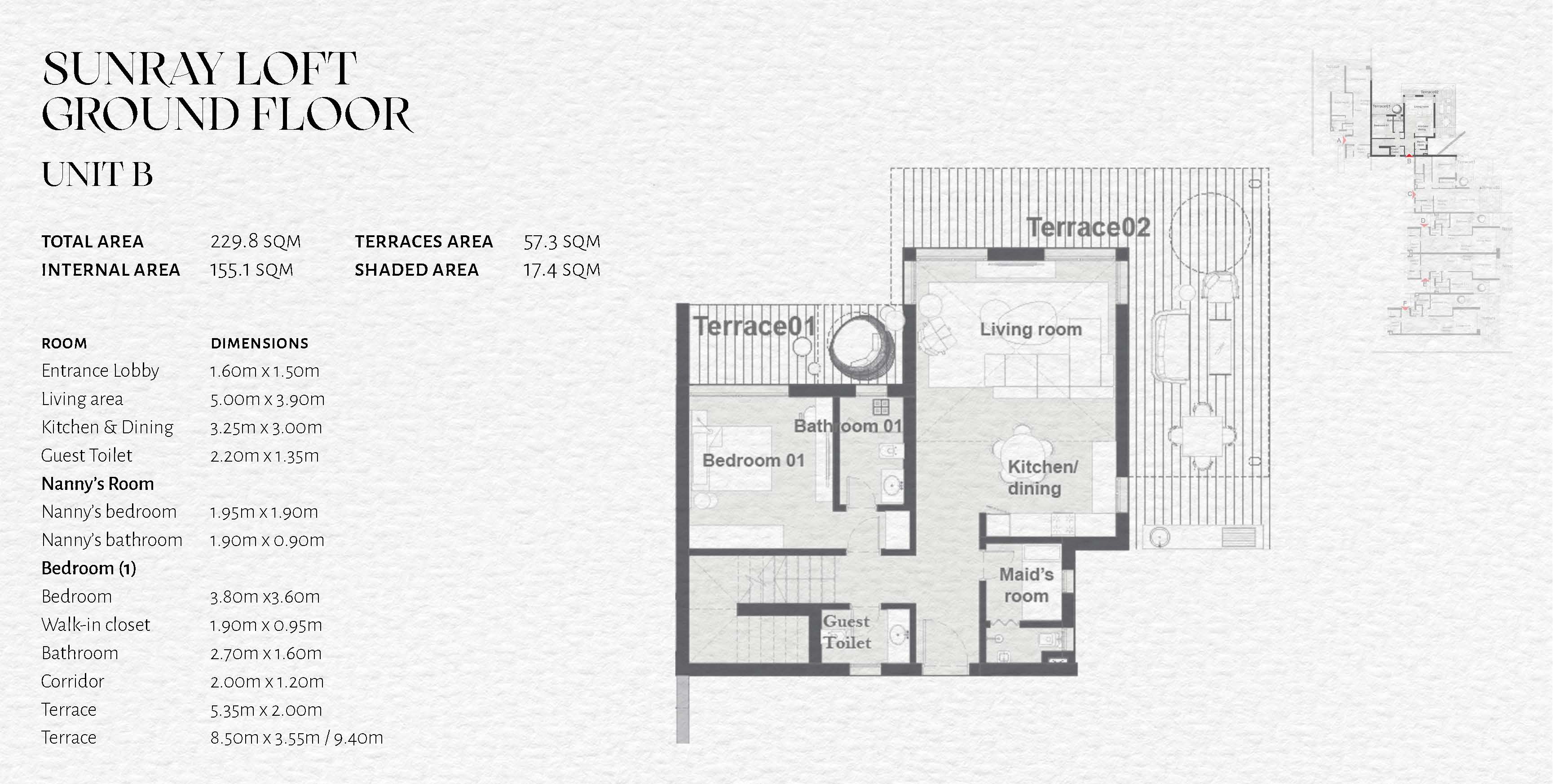 Floor plan for  at The Med
