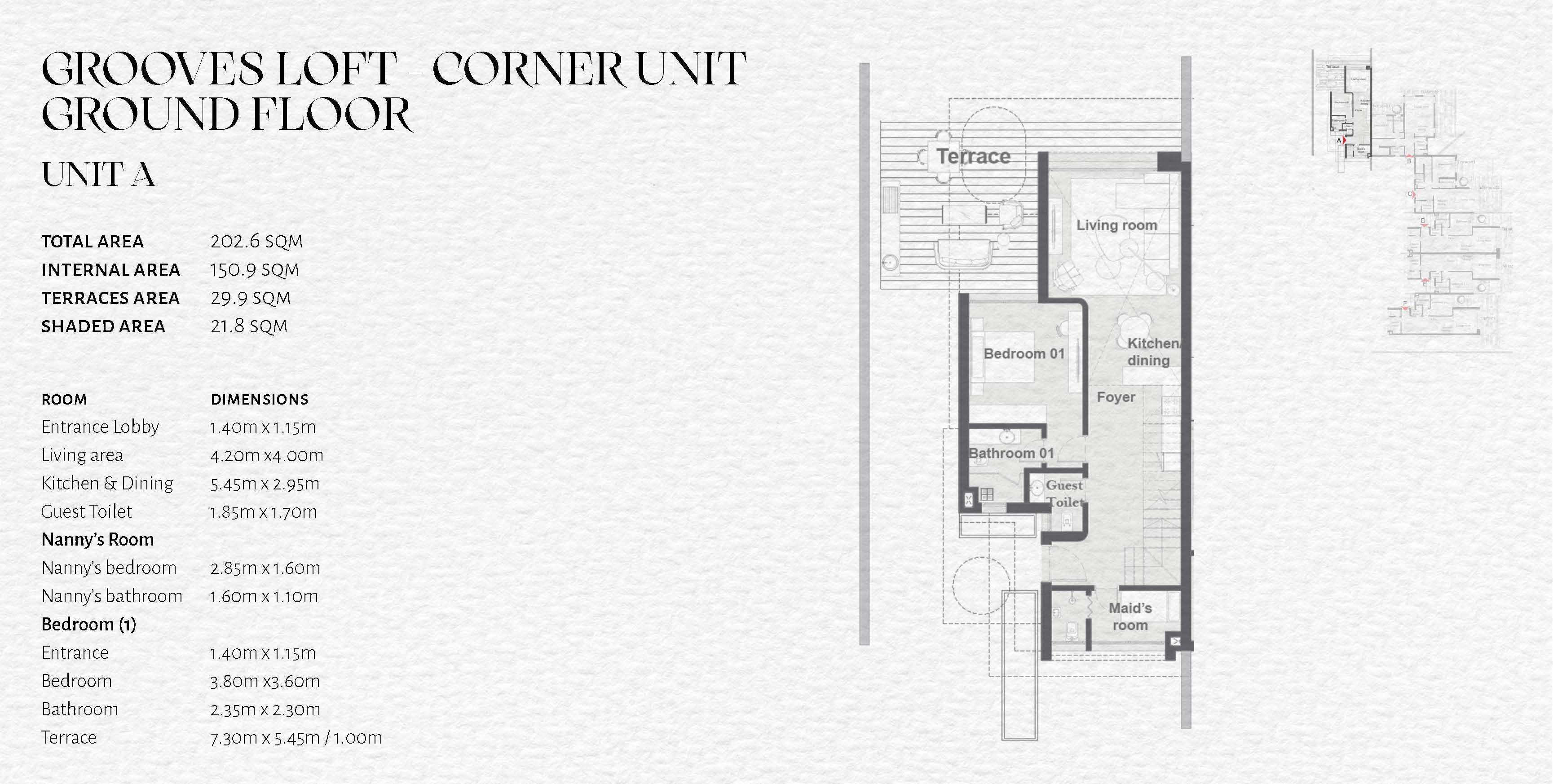 Floor plan for  at The Med