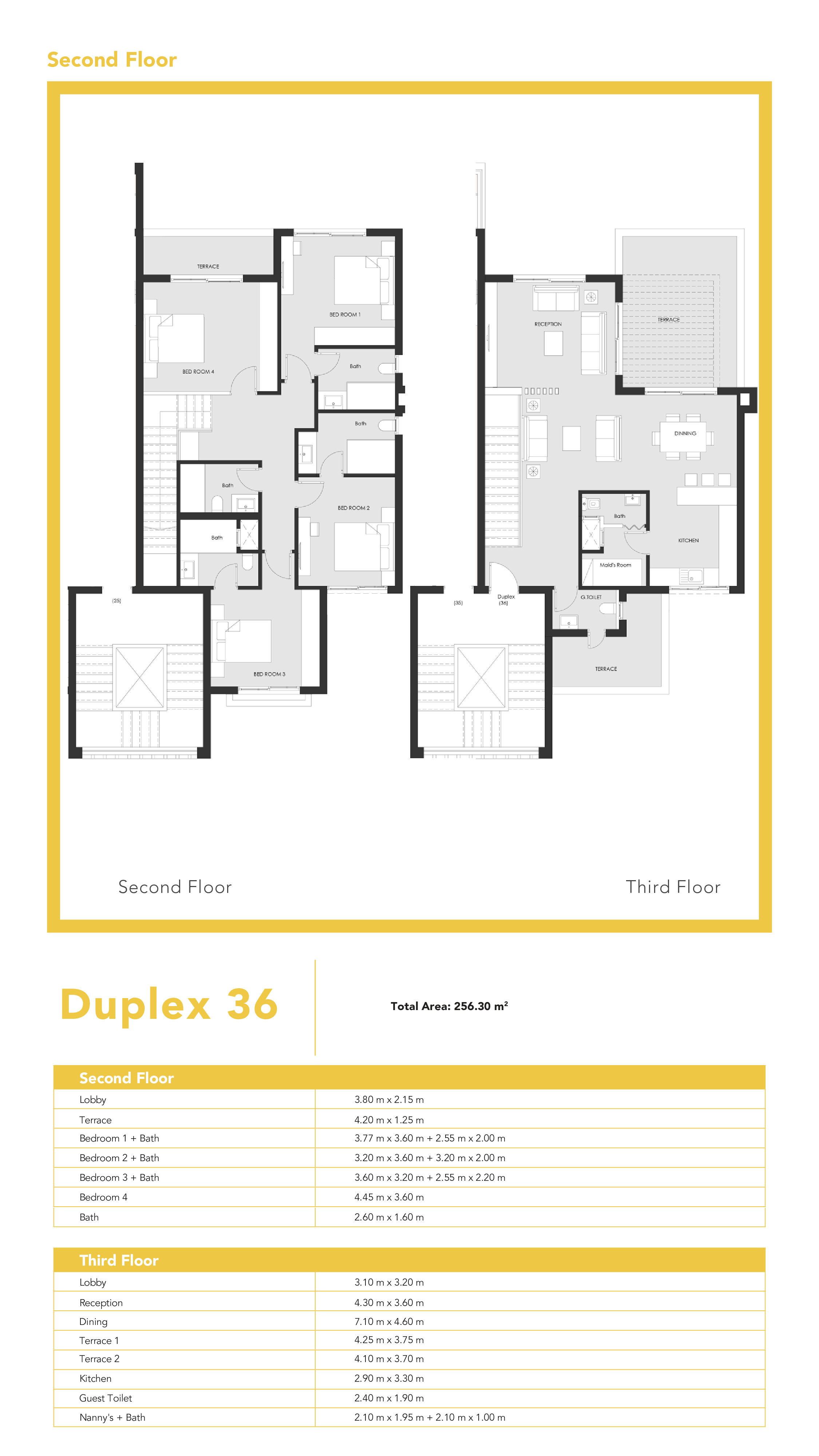 Floor plan for chalet at Hacienda Bay