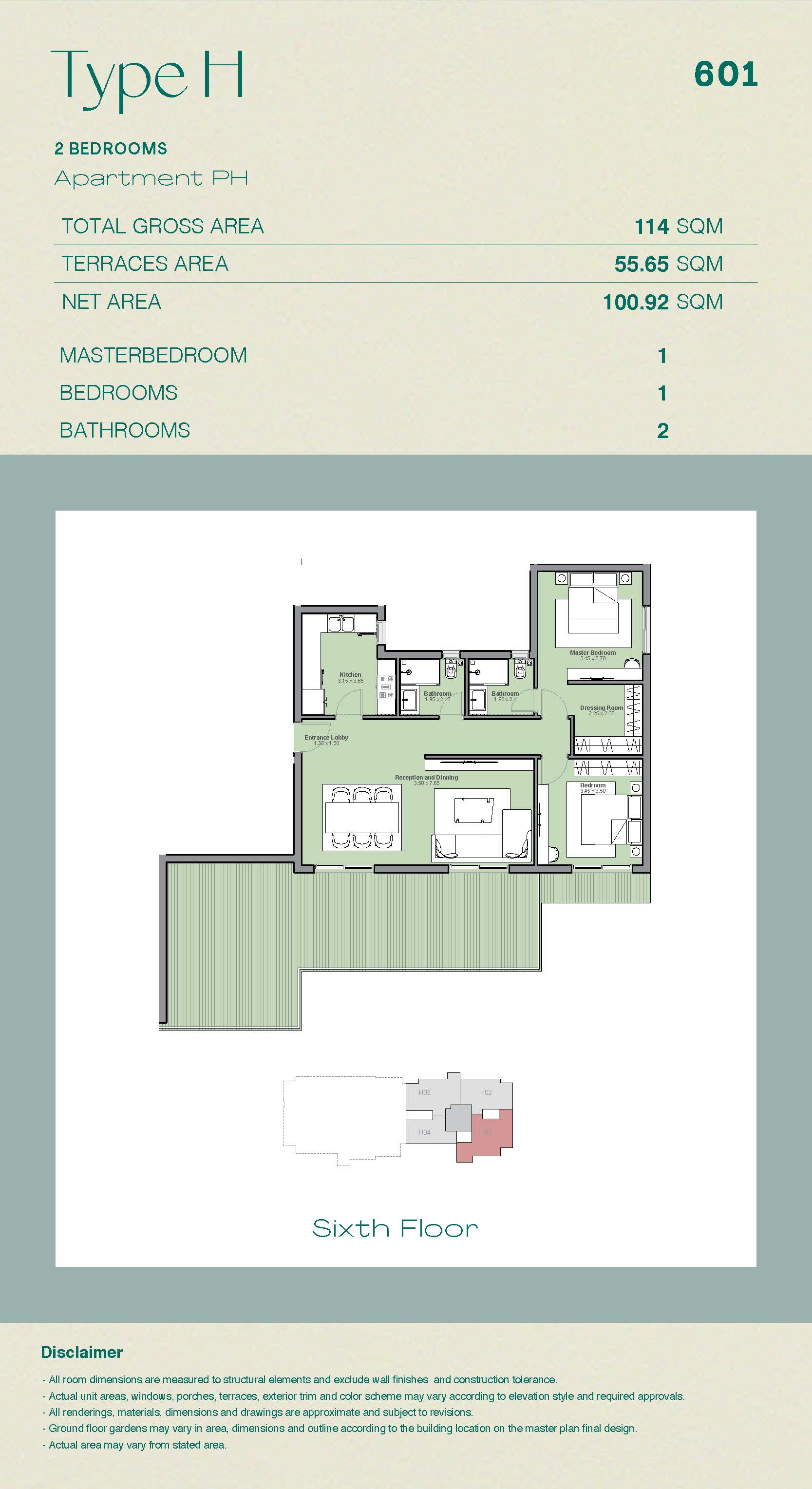 Floor plan for apartment at Ashgar City