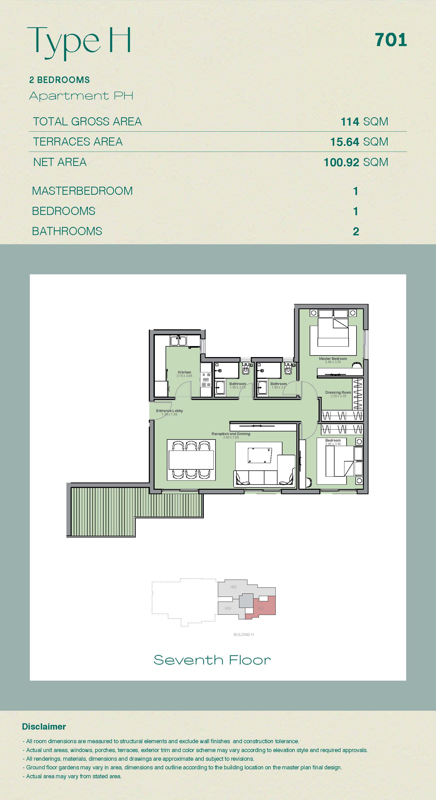Floor plan for apartment at Ashgar City