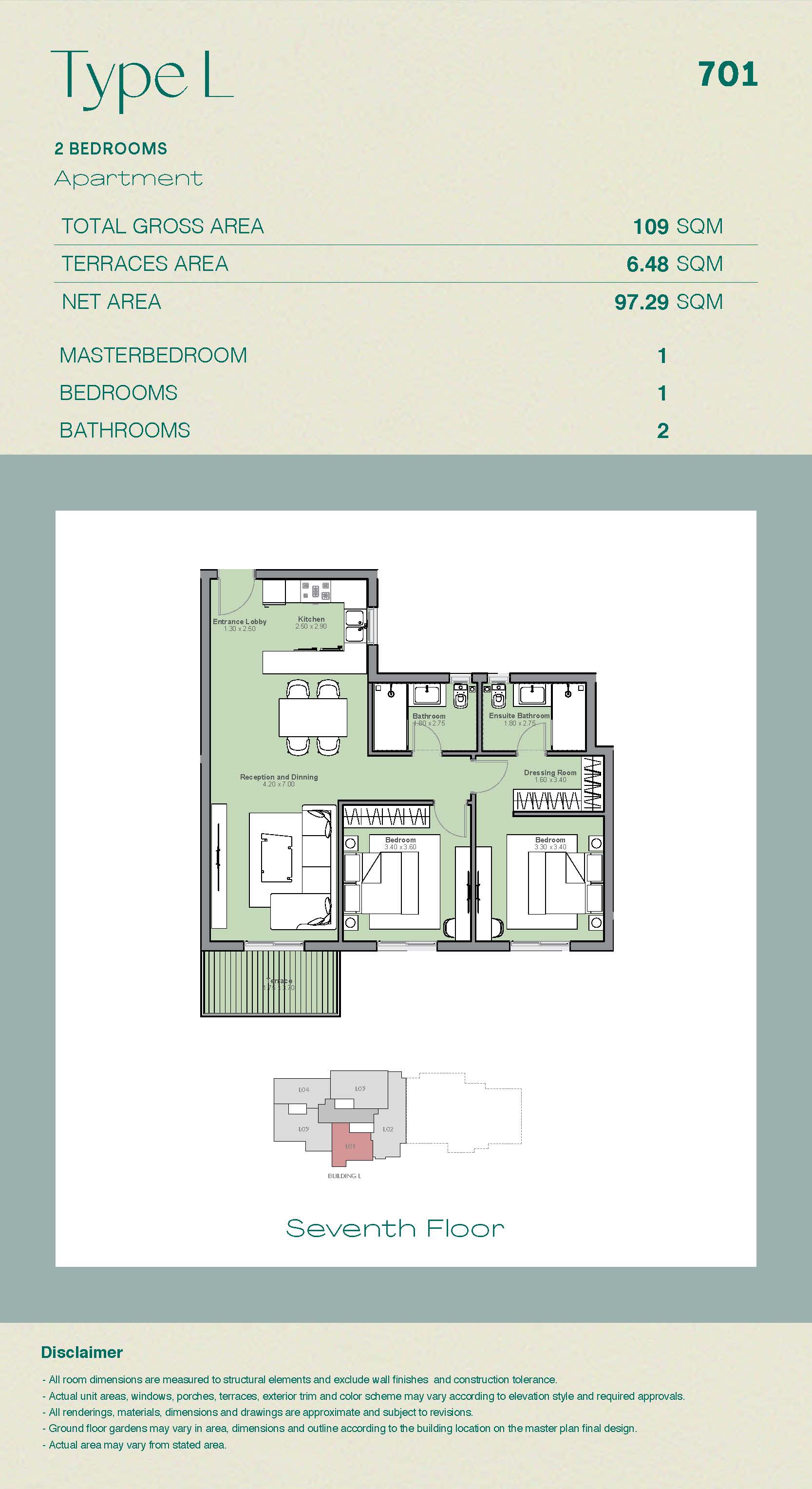 Floor plan for apartment at Ashgar City