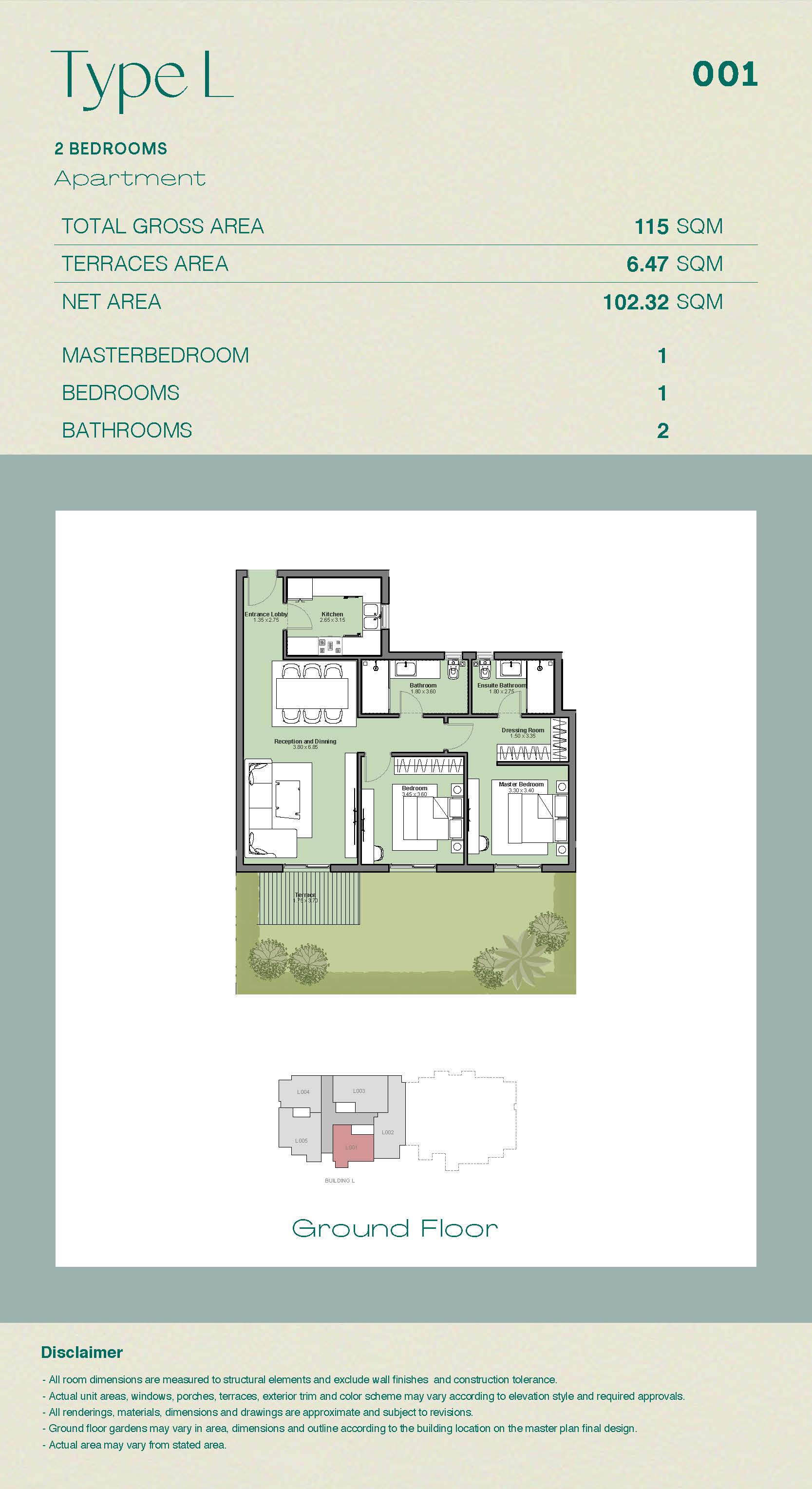 Floor plan for apartment at Ashgar City