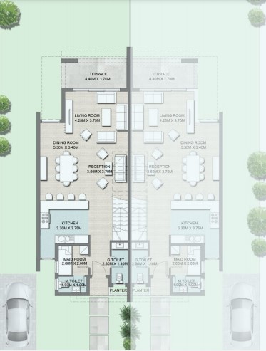 Floor plan for  at Hyde Park North - Seashore