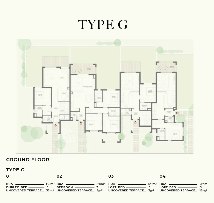 Floor plan for  at DUA
