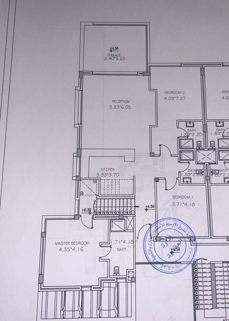 Floor plan for chalet at Hacienda Bay