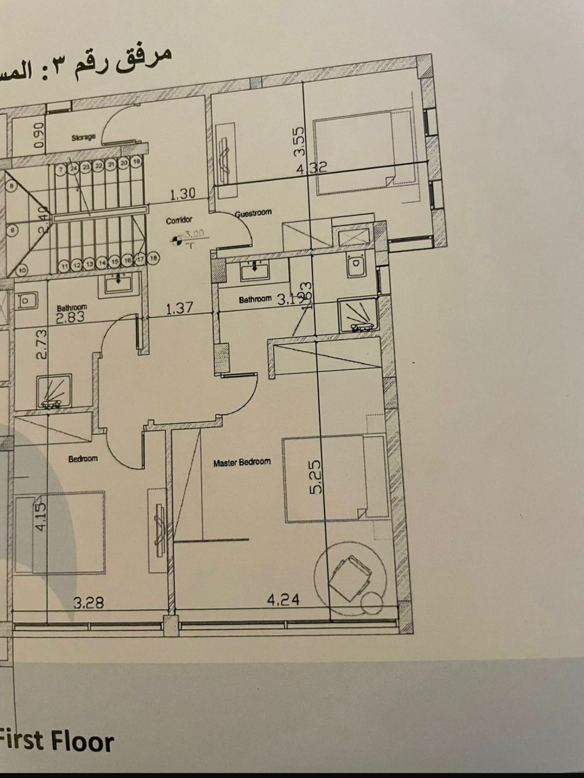 Floor plan for  at Il Monte Galala