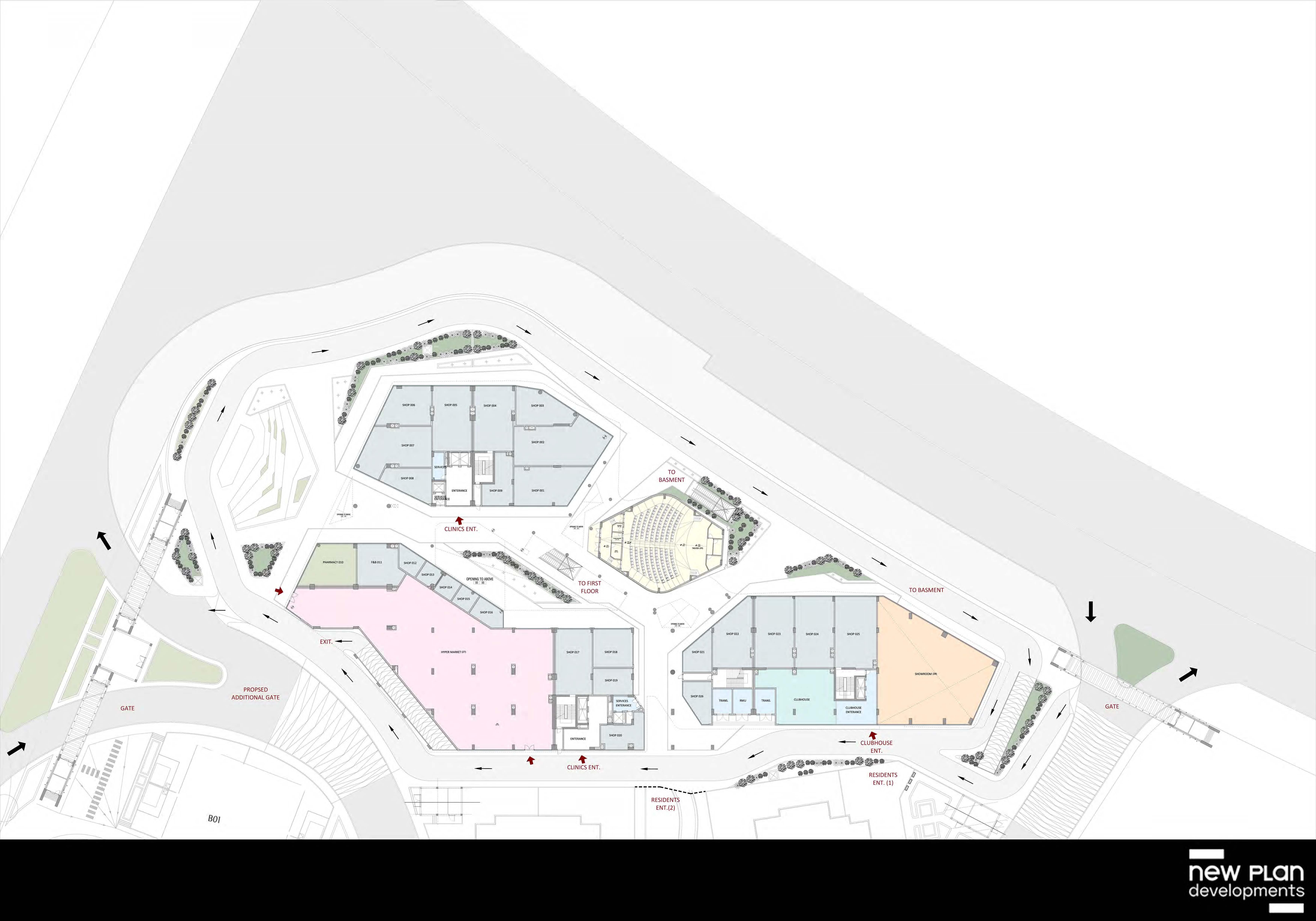 Floor plan for  at Atika