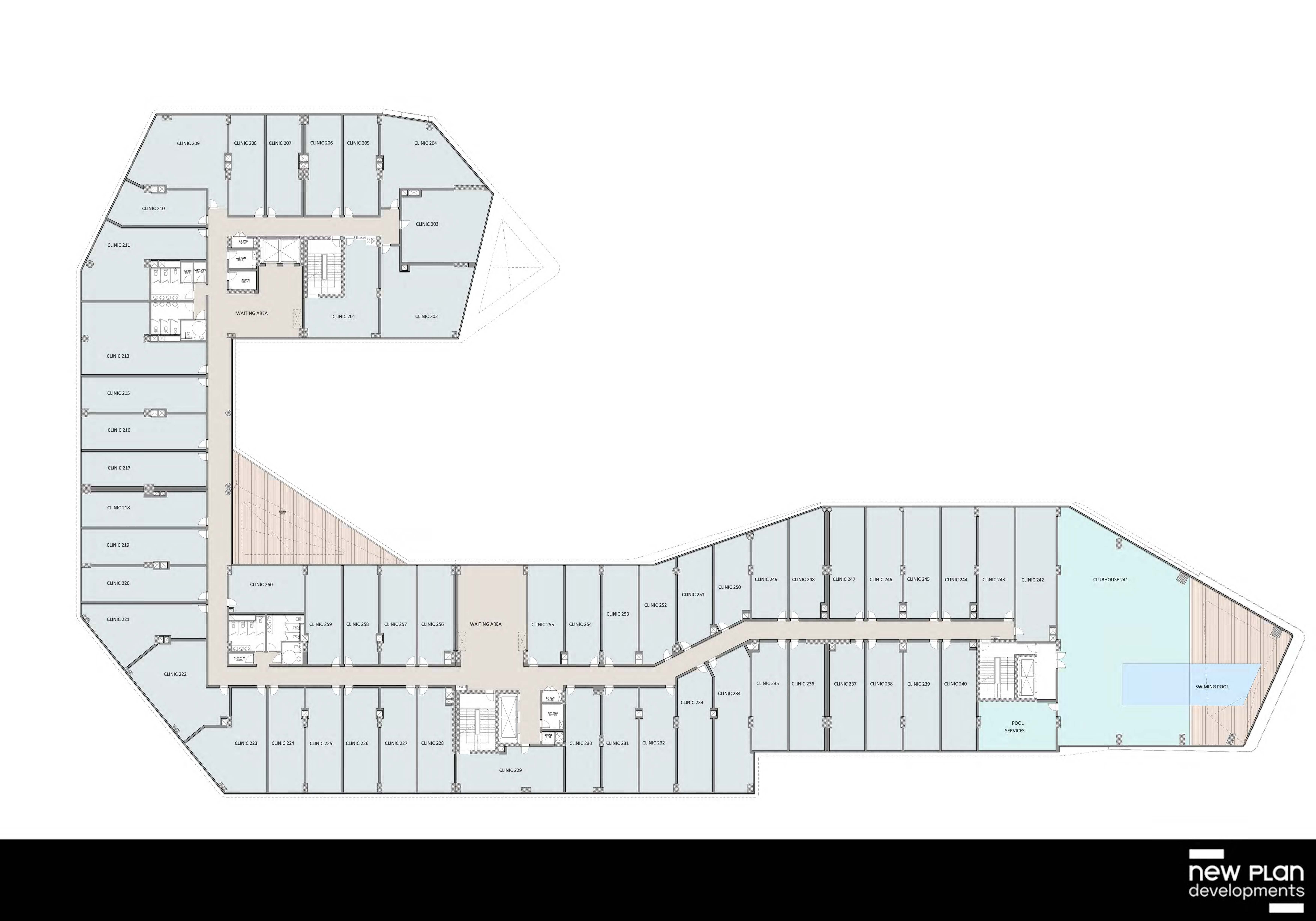 Floor plan for  at Atika
