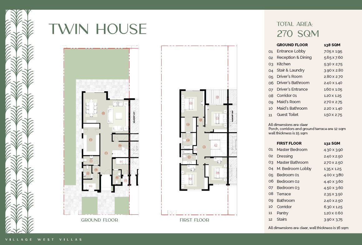Floor plan for  at Village West