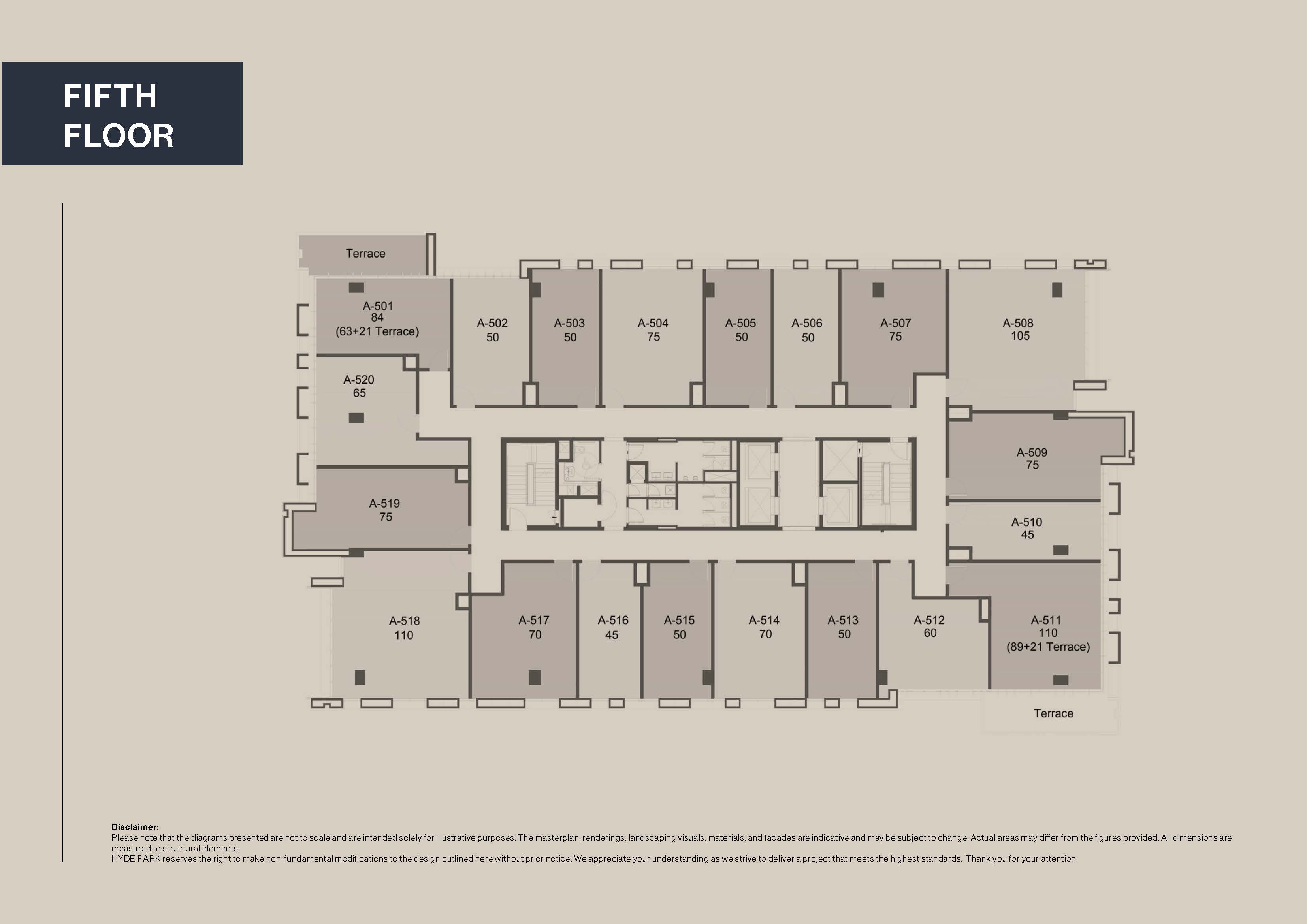 Floor plan for  at Hyde Park Business District