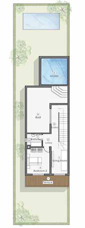 Floor plan for chalet at Pali North Coast