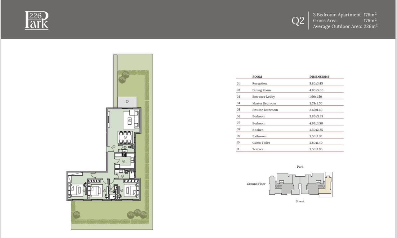 Floor plan for apartment at HAPTown