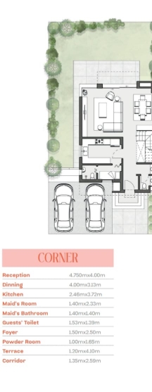 Floor plan for townhouse at HAPTown
