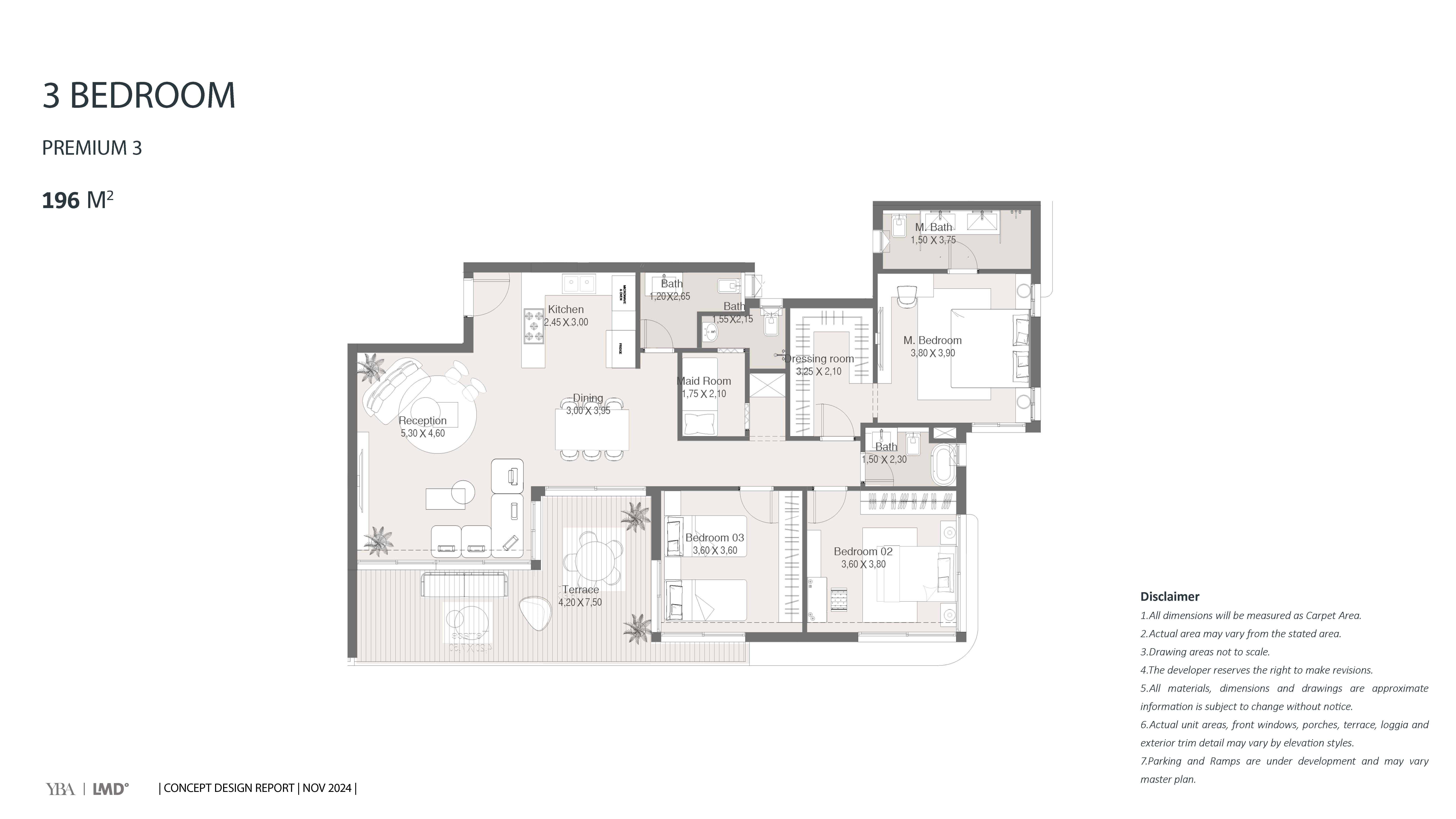Floor plan for apartment at Stei8ht