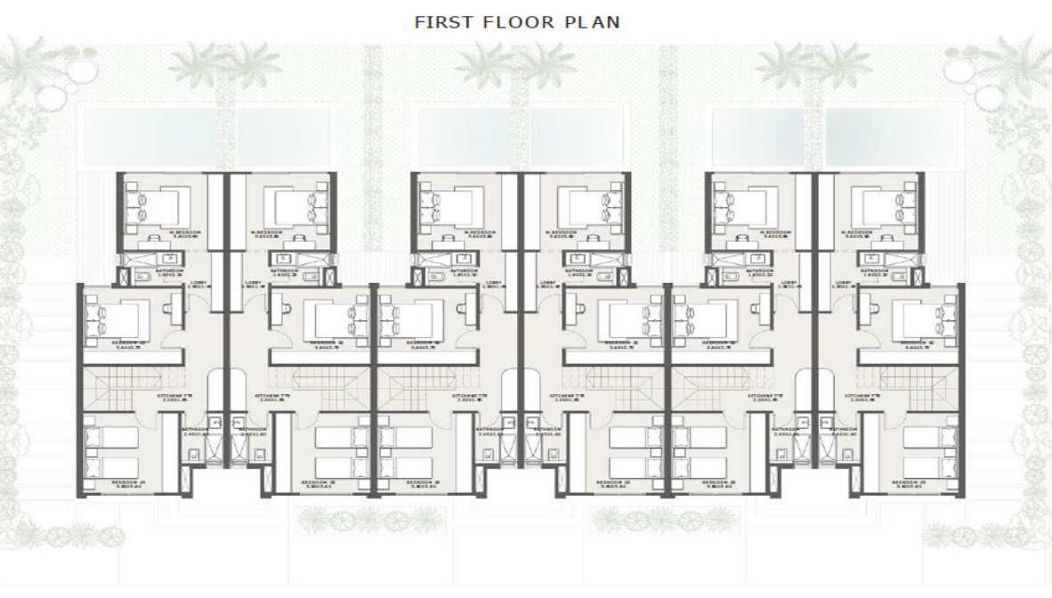 Floor plan for townhouse at The RIDGE Villas