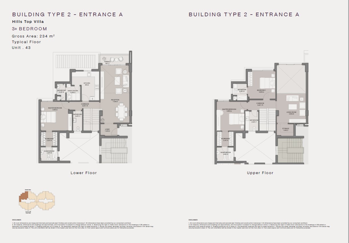 Floor plan for  at Club Hills Residence