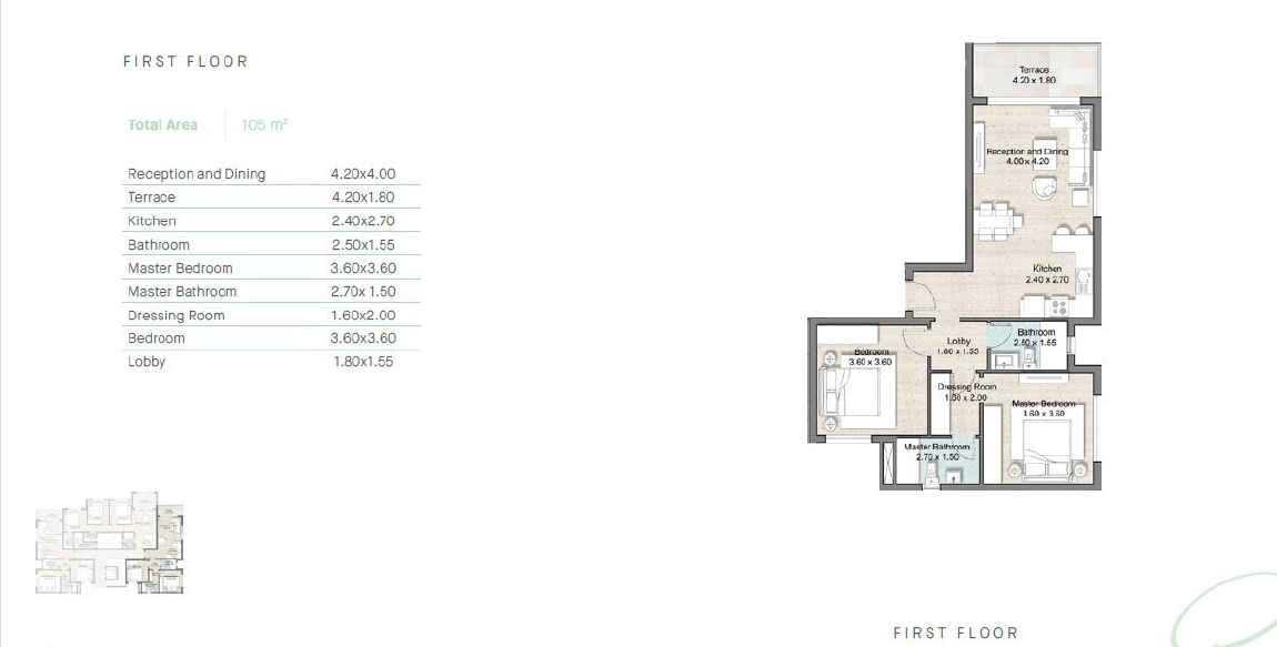 Floor plan for chalet at Hyde Park North - Seashore