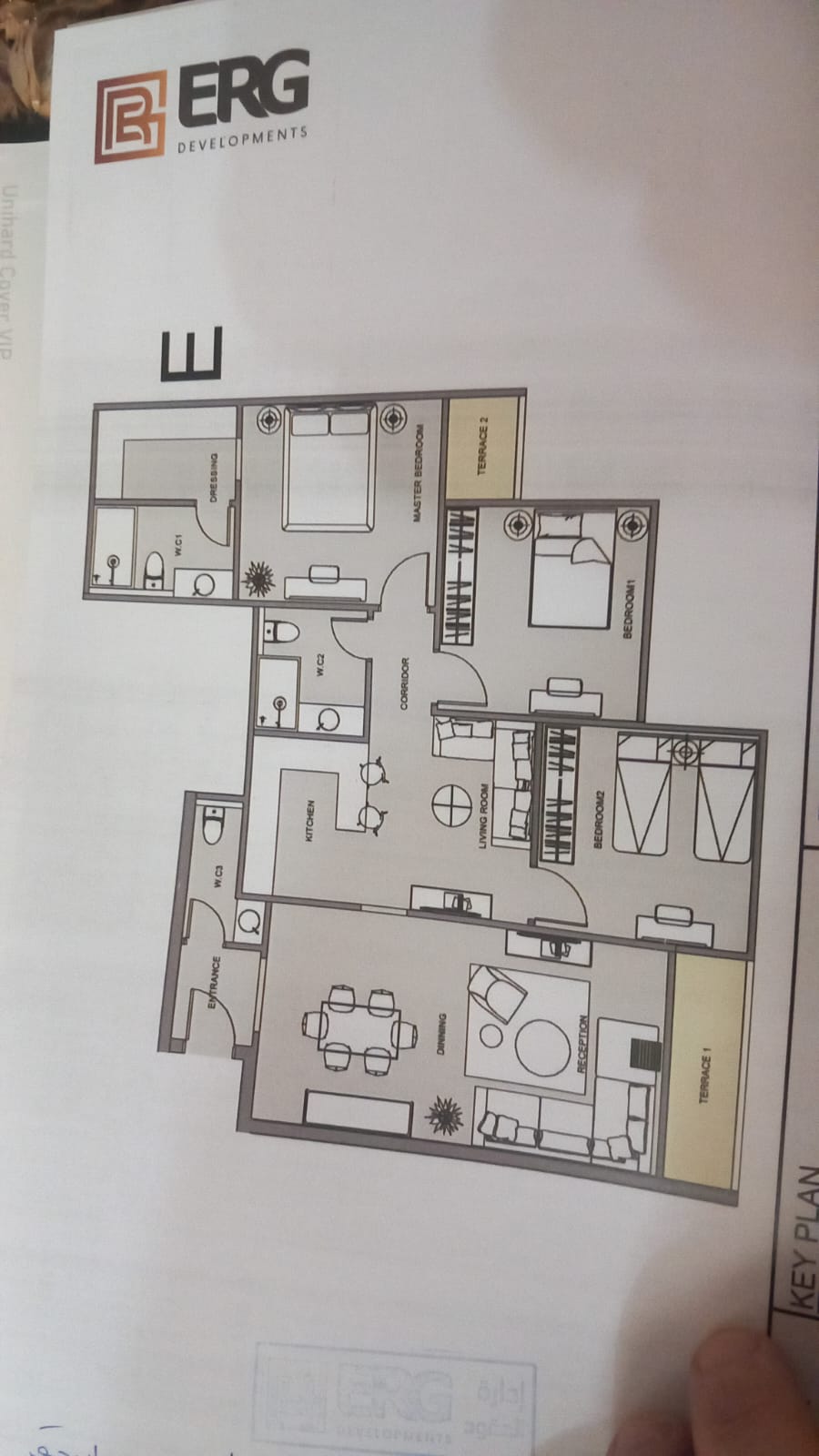 Floor plan for apartment at Ri8