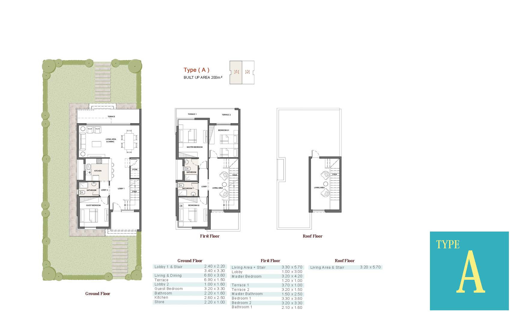Floor plan for  at Q North