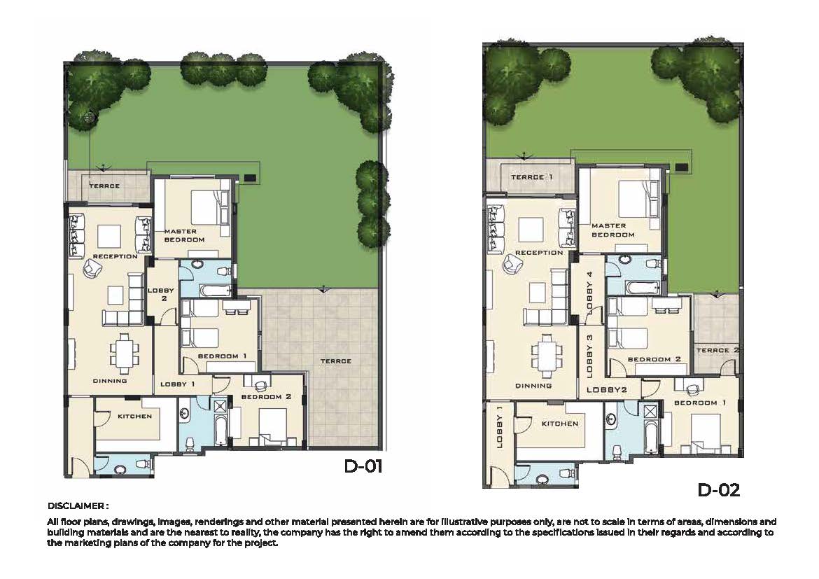 Floor plan for apartment at Galleria Residence